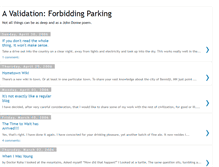 Tablet Screenshot of forbiddingparking.blogspot.com