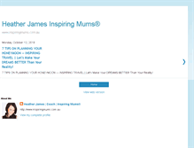 Tablet Screenshot of inspiringmums.blogspot.com