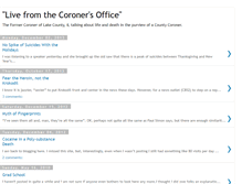 Tablet Screenshot of coronerlakecountyil.blogspot.com