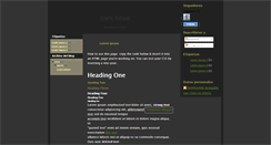 Desktop Screenshot of darkritual-templates-blogger.blogspot.com