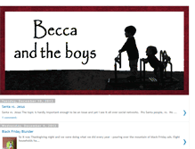 Tablet Screenshot of beccaellis.blogspot.com