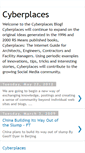 Mobile Screenshot of cyberplaces.blogspot.com