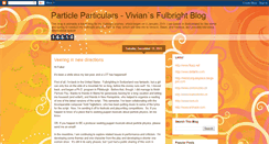 Desktop Screenshot of particleparticulars.blogspot.com