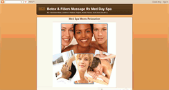 Desktop Screenshot of massagerxmedspa.blogspot.com