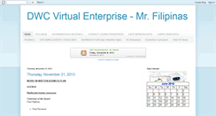 Desktop Screenshot of dwcvirtualenterprise.blogspot.com