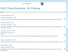 Tablet Screenshot of dwcvirtualenterprise.blogspot.com