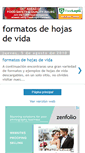Mobile Screenshot of formatohojasdevida.blogspot.com