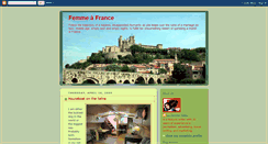 Desktop Screenshot of femmeafrance.blogspot.com