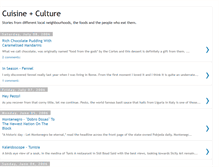 Tablet Screenshot of cuisineculture.blogspot.com