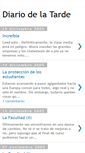 Mobile Screenshot of diariodelatarde.blogspot.com