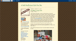 Desktop Screenshot of beself-sufficient.blogspot.com
