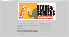 Desktop Screenshot of beans-n-screens.blogspot.com