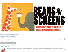 Tablet Screenshot of beans-n-screens.blogspot.com