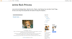 Desktop Screenshot of animerockprincess.blogspot.com