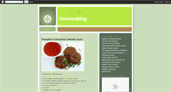 Desktop Screenshot of lovecooking-vegetarian.blogspot.com