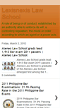 Mobile Screenshot of lexisnexis-law-school.blogspot.com