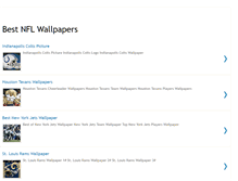 Tablet Screenshot of bestnflwallpapers.blogspot.com