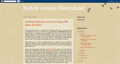 Desktop Screenshot of disneyland-hotels.blogspot.com