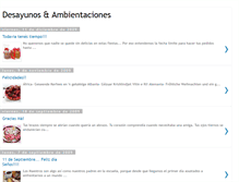 Tablet Screenshot of desayunosyambientaciones.blogspot.com