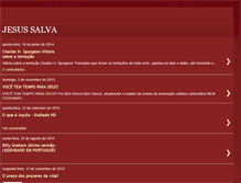 Tablet Screenshot of jesussalva-jesussalva.blogspot.com