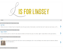 Tablet Screenshot of lisforlindsey.blogspot.com