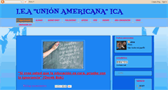 Desktop Screenshot of ieunionamericanaica11.blogspot.com