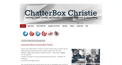 Desktop Screenshot of chatterboxchristie.blogspot.com