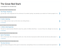 Tablet Screenshot of greatredshark.blogspot.com