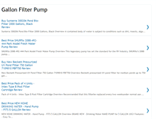 Tablet Screenshot of gallonfilterpump.blogspot.com