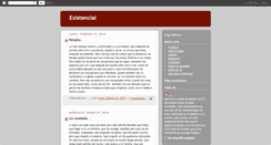 Desktop Screenshot of existencialpcc.blogspot.com