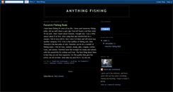 Desktop Screenshot of anythingfishing.blogspot.com