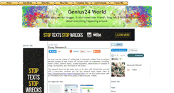 Desktop Screenshot of genius24.blogspot.com