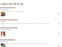 Tablet Screenshot of joyfulglee.blogspot.com