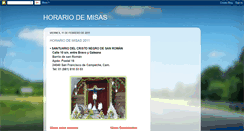 Desktop Screenshot of diocesisdecampechehorariodemisas.blogspot.com