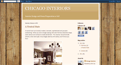 Desktop Screenshot of chicagointeriors.blogspot.com