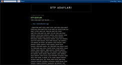 Desktop Screenshot of dtpadaylari.blogspot.com
