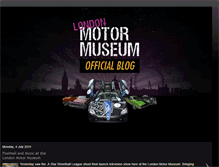 Tablet Screenshot of londonmotormuseum.blogspot.com