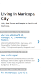 Mobile Screenshot of livinginmaricopacity.blogspot.com