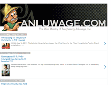 Tablet Screenshot of anluwagenews.blogspot.com