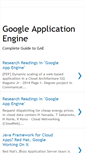 Mobile Screenshot of google-application-engine.blogspot.com