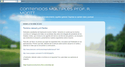 Desktop Screenshot of multiplescontenidos.blogspot.com