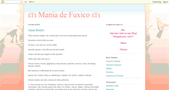 Desktop Screenshot of mania-de-fuxico.blogspot.com