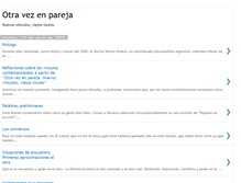 Tablet Screenshot of otravezenpareja.blogspot.com