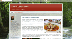Desktop Screenshot of ambergetsaround.blogspot.com