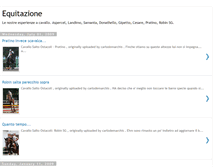 Tablet Screenshot of equitazione.blogspot.com