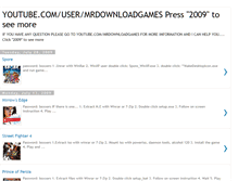 Tablet Screenshot of mrdownloadgames.blogspot.com