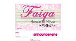 Desktop Screenshot of faiqahijab.blogspot.com