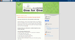 Desktop Screenshot of 1forone.blogspot.com