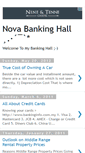 Mobile Screenshot of novabankinghall.blogspot.com