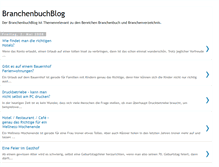 Tablet Screenshot of branchenbuchblog.blogspot.com